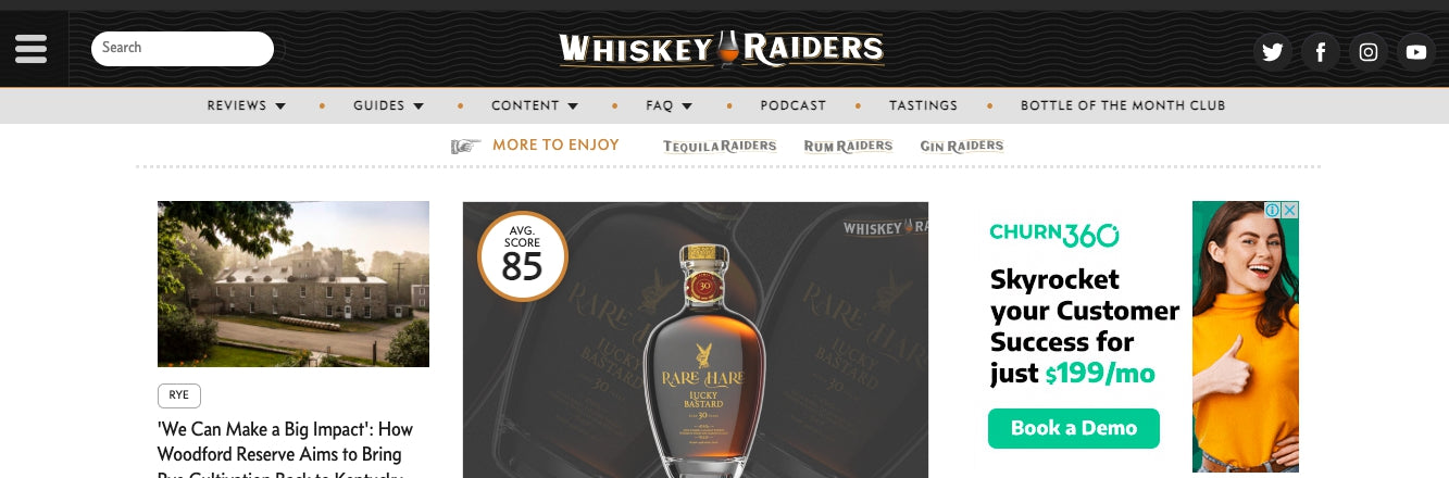 Article for Whiskey Raiders