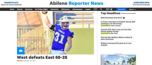 Article for Abilene Reporter News