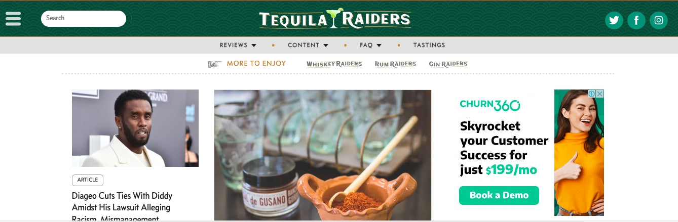 Article for Tequila Raiders